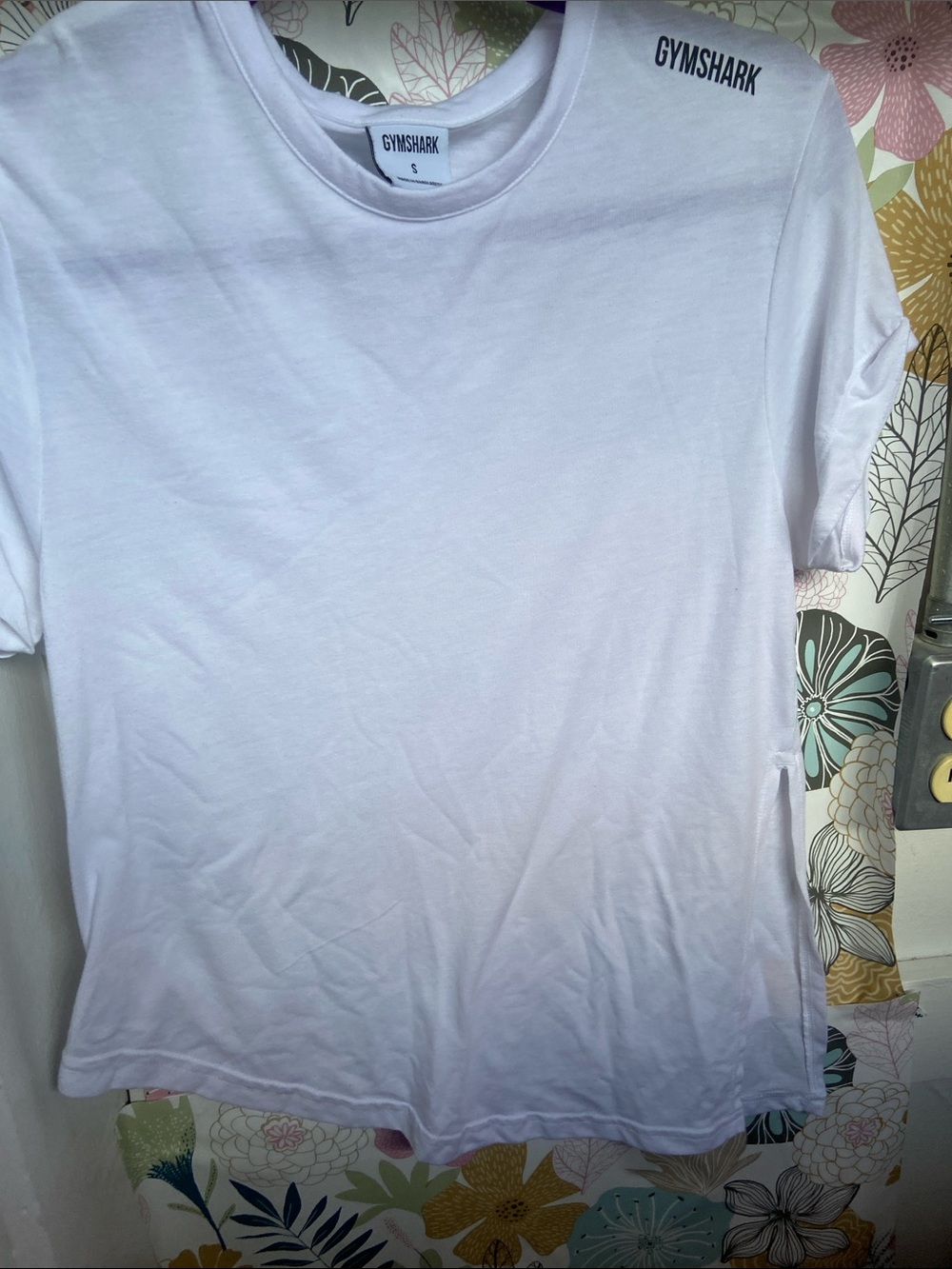 Gymshark White Crew Neck Short Sleeve T-Shirt